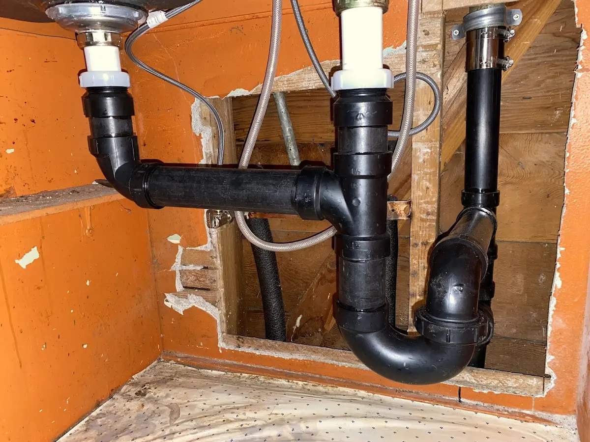 Professional Plumbing Inspection equipment and tools on the job in Falls City